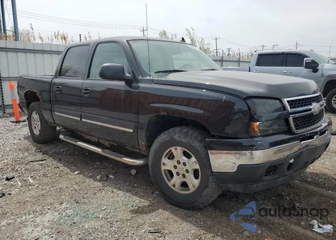 2006 Chevrolet Silverado K1500 from USA, damaged, VIN 2GCEK13T061202555
